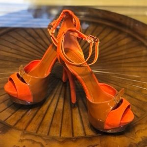 👠 Liliana Heels 👠  Size 8. Peep-toe. 5 in heel